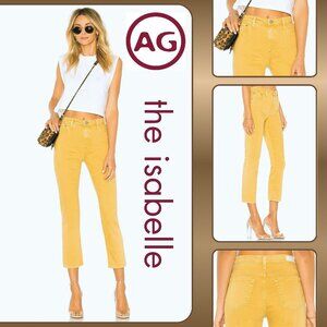 AG Isabelle Jeans in Sulfur Golden Emmer (size 27R)